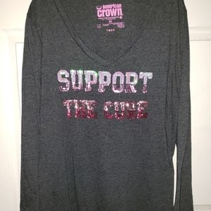 American Crown long-sleeved t-shirt